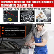 KONNWEI KW851 2 in 1 Car OBDll Scanner Diagnostic Tool Oil Service Light Reset(Black)