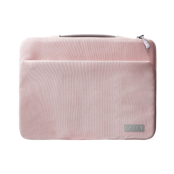 ZGA BG-01 Water-resistant Laptop Handbag, Size:14 inch(Pink)