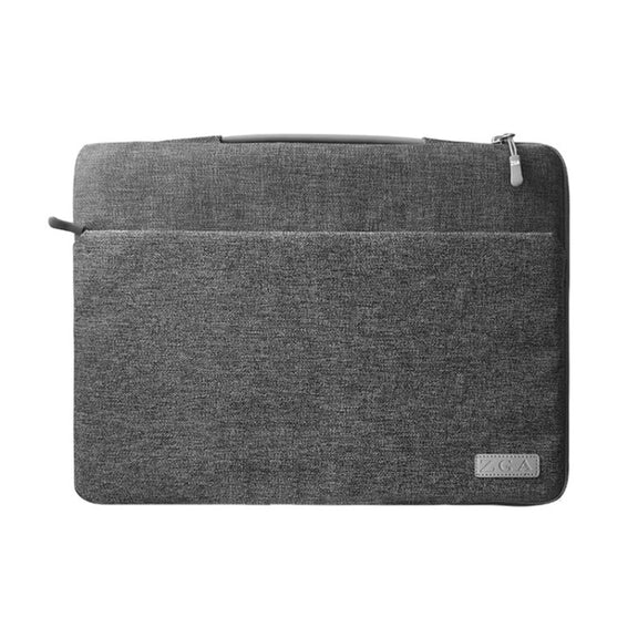 ZGA BG-01 Water-resistant Laptop Handbag, Size:14 inch(Grey)