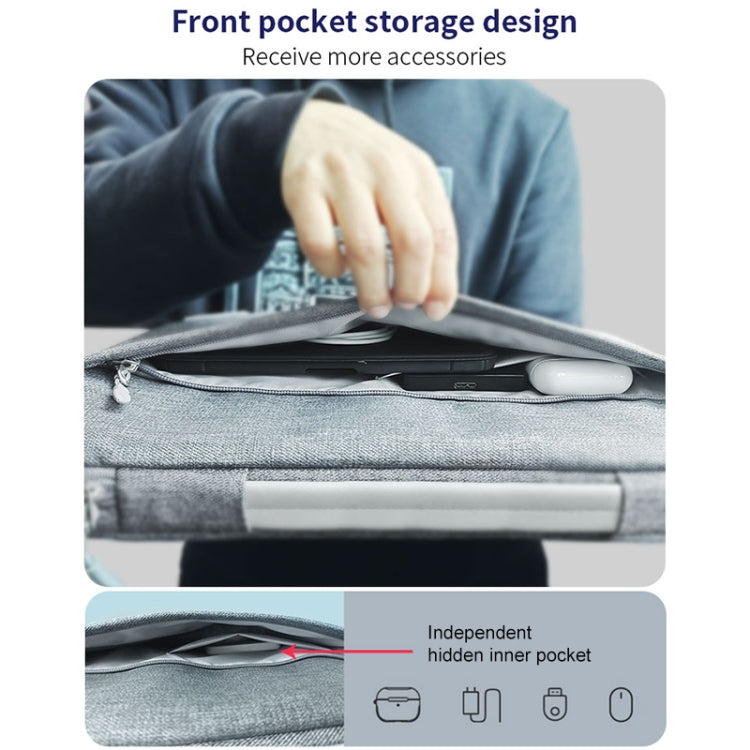 ZGA BG-01 Waterproof Laptop Handbag, Size:14 inch(Pink) - free shipping - PMC Jewellery - Order now!