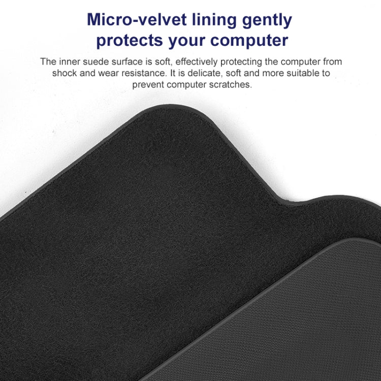ZGA BG-02 Water-resistant Laptop Liner Bag, Size:14 inch(Grey)