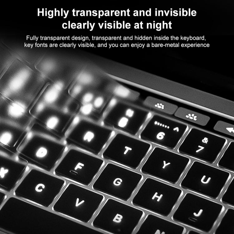 For MacBook Pro 13.3 inch 2020 ZGA Contact Invisible TPU Keyboard Protective Film - free shipping - PMC Jewellery - Order now!