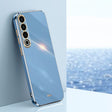 For Meizu 20 Pro 5G XINLI Straight Edge 6D Electroplate TPU Phone Case(Celestial Blue) - Meizu by XINLI | Online Shopping South Africa | PMC TechLife | Buy Now Pay Later Mobicred