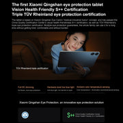 Xiaomi Redmi Pad Pro 12.1 inch Tablet PC, 6GB+128GB, HyperOS Qualcomm Snapdragon 7s Gen2 Octa Core, 10000mAh Battery(Dark Grey)