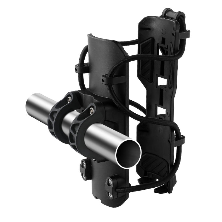 For 25mm Tube Diameter Motorcycle Modified Bumper Drink Water Cup Holder(Black) - Holder by PMC TechLife | Online Shopping South Africa | PMC TechLife | Buy Now Pay Later Mobicred