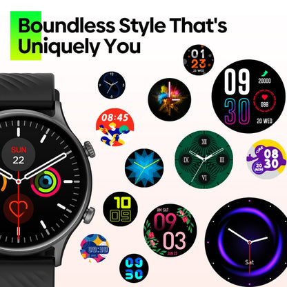 Zeblaze Btalk 2 Lite 1.39 inch Screen IP68 Smart Watch Supports Voice Calling / Health Monitoring(Black) - free shipping - PMC Jewellery - Order now!