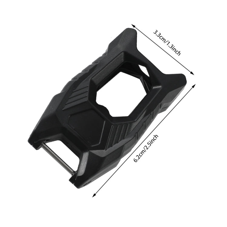 For Can Am Ryker 600 900 ATV Ignition Key Protective Case(Black) - Car Key Cases by PMC TechLife | Online Shopping South Africa | PMC TechLife | Buy Now Pay Later Mobicred