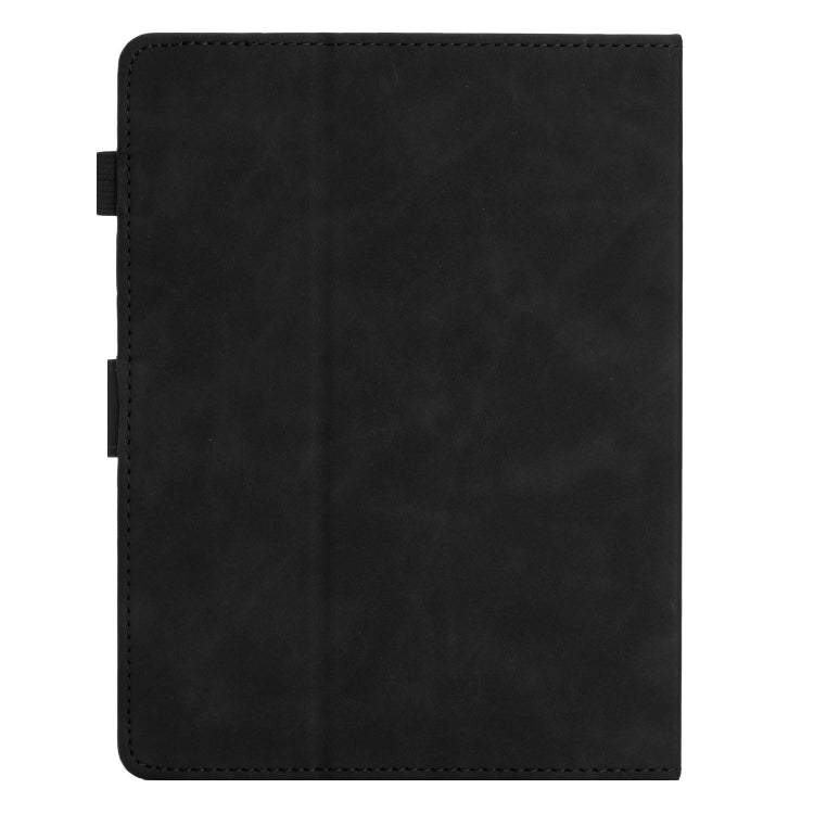 For 10 inch Universal Coconut Tree Embossed Leather Tablet Case(Black) - 10 - 11 inch by PMC Jewellery | Online Shopping South Africa | PMC Jewellery | Buy Now Pay Later Mobicred