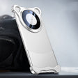 For Huawei Mate 60 Pro+ Frameless Metal Corner Pad Phone Case with Lens Film(Silver) - Huawei Cases by PMC TechLife | Online Shopping South Africa | PMC TechLife | Buy Now Pay Later Mobicred