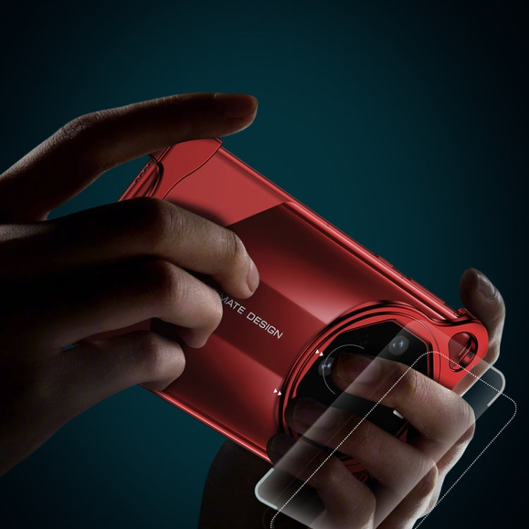 For Huawei Mate 60 RS Ultimate Frameless Metal Corner Pad Phone Case with Lens Film(Black) - free shipping - PMC Jewellery - Order now!