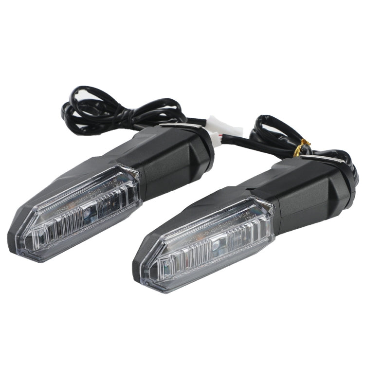 For Kawasaki Versys 650 Z1000R Motorcycles LED Turn Signal Light(Transparent) - Signal Lights by PMC TechLife | Online Shopping South Africa | PMC TechLife | Buy Now Pay Later Mobicred
