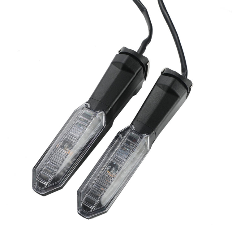 For Kawasaki Versys 650 Z1000R Motorcycles LED Turn Signal Light(Transparent) - Signal Lights by PMC TechLife | Online Shopping South Africa | PMC TechLife | Buy Now Pay Later Mobicred