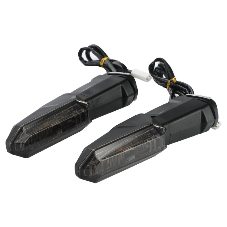 For Kawasaki Versys 650 Z1000R Motorcycles LED Turn Signal Light(Black) - Signal Lights by PMC TechLife | Online Shopping South Africa | PMC TechLife | Buy Now Pay Later Mobicred
