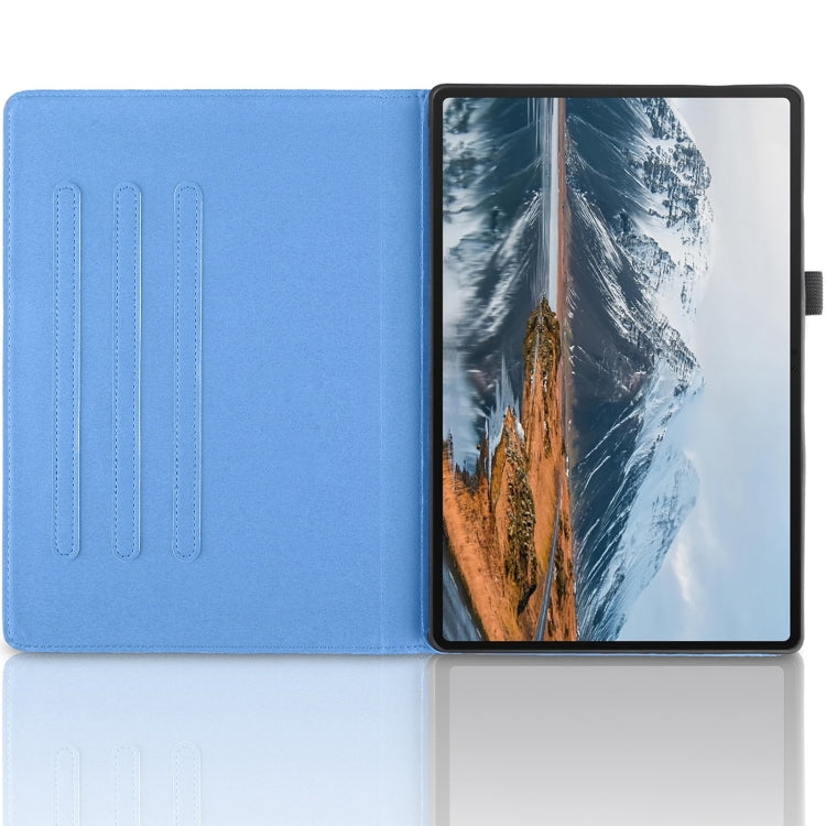For Honor Pad X8a Tree Life Embossed Rotation Leather Tablet Case(Blue) - Honor by PMC TechLife | Online Shopping South Africa | PMC TechLife | Buy Now Pay Later Mobicred