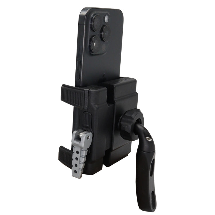 For Honda Gold Wing GL1800 F6B 2018-2024 Motorcycle Phone Navigation Holder(Black) - Holder by PMC TechLife | Online Shopping South Africa | PMC TechLife | Buy Now Pay Later Mobicred