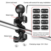 10 in 1 Crabs Selfie Stick Motorcycle Clamps Handlebar Fixed Mount