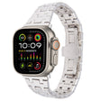 For Apple Watch Ultra 2 49mm Double T Stainless Steel Watch Band(Starlight) - Watch Bands by PMC TechLife | Online Shopping South Africa | PMC TechLife