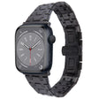 For Apple Watch Series 8 45mm Double T Stainless Steel Watch Band(Black) - free shipping - PMC TechLife - Order now!
