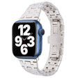 For Apple Watch Series 7 41mm Double T Stainless Steel Watch Band(Starlight) - free shipping - PMC TechLife - Order now!