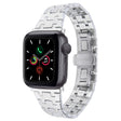 For Apple Watch Series 5 44mm Double T Stainless Steel Watch Band(Silver) - Watch Bands by PMC TechLife | Online Shopping South Africa | PMC TechLife