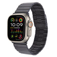 For Apple Watch Ultra 2 49mm Bamboo Stainless Steel Magnetic Watch Band(Black) - free shipping - PMC TechLife - Order now!