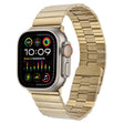 For Apple Watch Ultra 2 49mm Bamboo Stainless Steel Magnetic Watch Band(Gold) - free shipping - PMC TechLife - Order now!