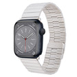 For Apple Watch Series 8 41mm Bamboo Stainless Steel Magnetic Watch Band(Starlight) - free shipping - PMC TechLife - Order now!
