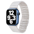 For Apple Watch Series 7 45mm Bamboo Stainless Steel Magnetic Watch Band(Starlight) - free shipping - PMC TechLife - Order now!