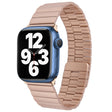 For Apple Watch SE 40mm Bamboo Stainless Steel Magnetic Watch Band(Rose Gold) - free shipping - PMC TechLife - Order now!