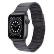 For Apple Watch Series 6 40mm Bamboo Stainless Steel Magnetic Watch Band(Black) - free shipping - PMC TechLife - Order now!