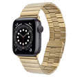 For Apple Watch Series 6 44mm Bamboo Stainless Steel Magnetic Watch Band(Gold) - free shipping - PMC TechLife - Order now!