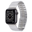For Apple Watch Series 6 44mm Bamboo Stainless Steel Magnetic Watch Band(Sliver) - free shipping - PMC TechLife - Order now!