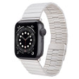 For Apple Watch Series 6 44mm Bamboo Stainless Steel Magnetic Watch Band(Starlight) - free shipping - PMC TechLife - Order now!