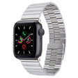For Apple Watch Series 5 44mm Bamboo Stainless Steel Magnetic Watch Band(Sliver) - free shipping - PMC TechLife - Order now!