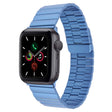 For Apple Watch Series 5 40mm Bamboo Stainless Steel Magnetic Watch Band(Blue) - free shipping - PMC TechLife - Order now!