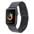 For Apple Watch Series 2 38mm Bamboo Stainless Steel Magnetic Watch Band(Black) - free shipping - PMC TechLife - Order now!