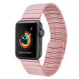 For Apple Watch 42mm Bamboo Stainless Steel Magnetic Watch Band(Pink) - free shipping - PMC TechLife - Order now!