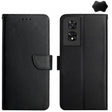 For TCL 505 Genuine Leather Fingerprint-proof Flip Phone Case(Black) - More Brand by PMC TechLife | Online Shopping South Africa | PMC TechLife | Buy Now Pay Later Mobicred