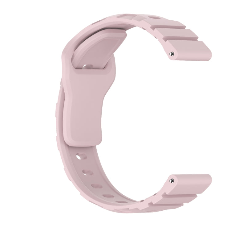 18mm Armor Silicone Watch Band(Pink) - 18mm Bands by PMC TechLife | Online Shopping South Africa | PMC TechLife | Buy Now Pay Later Mobicred