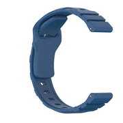 18mm Armor Silicone Watch Band(Dark Blue)