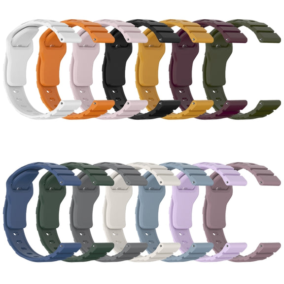 18mm Armor Silicone Watch Band(Starlight)