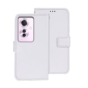For OPPO Reno11 F 5G idewei Crazy Horse Texture Leather Phone Case(White)