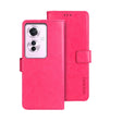 For OPPO Reno11 F 5G idewei Crazy Horse Texture Leather Phone Case(Rose Red) - free shipping - PMC Jewellery - Order now!