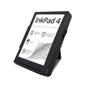 For Pocketbook InkPad 4 / Color 2 / 3 Calfskin Leather Smart Tablet Case(Black)