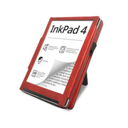 For Pocketbook InkPad 4 / Color 2 / 3 Calfskin Leather Smart Tablet Case(Red)