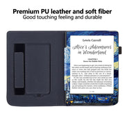 For Pocketbook Verse / Verse Pro Painted Calfskin Smart Leather Tablet Case(Starry Sky)
