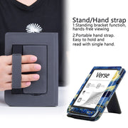 For Pocketbook Verse / Verse Pro Painted Calfskin Smart Leather Tablet Case(Starry Sky)