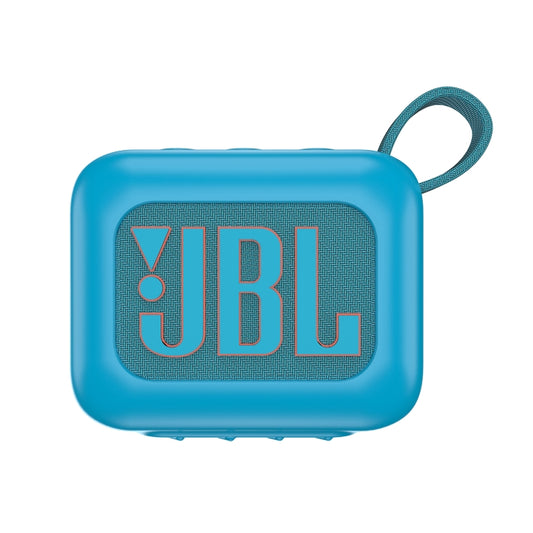 For JBL Go 4 Wireless Bluetooth Speaker Silicone Protective Case(Blue) - Protective Case by PMC Jewellery | Online Shopping South Africa | PMC Jewellery | Buy Now Pay Later Mobicred