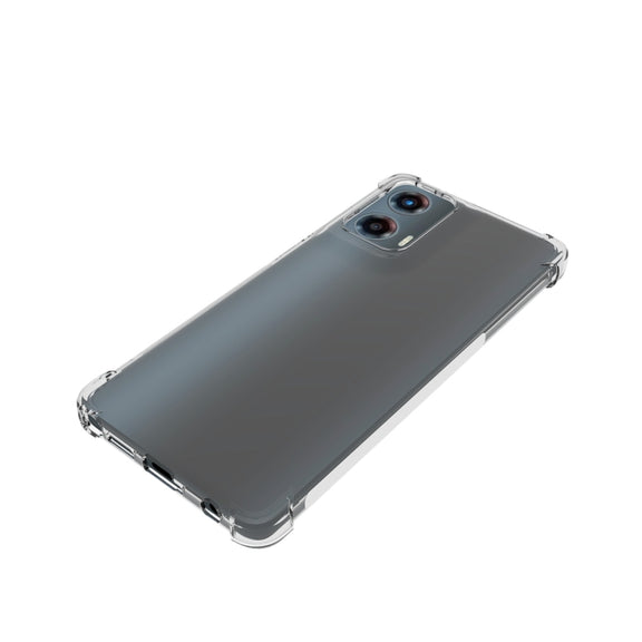 For Motorola Moto G Stylus 5G 2024 Shockproof Non-slip Thickening TPU Phone Case(Transparent)