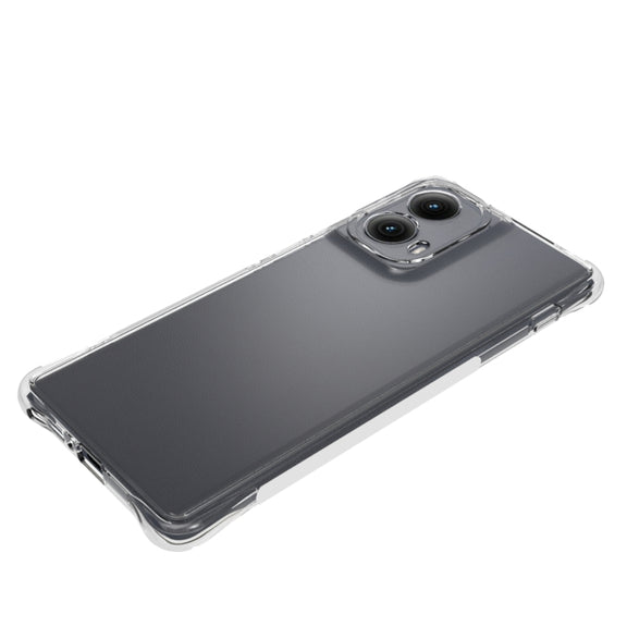 For Motorola Edge 5G 2024 Shockproof Non-slip Thickening TPU Phone Case(Transparent)